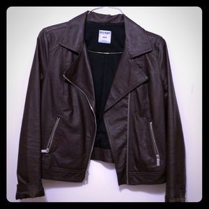 Old Navy leather jacket